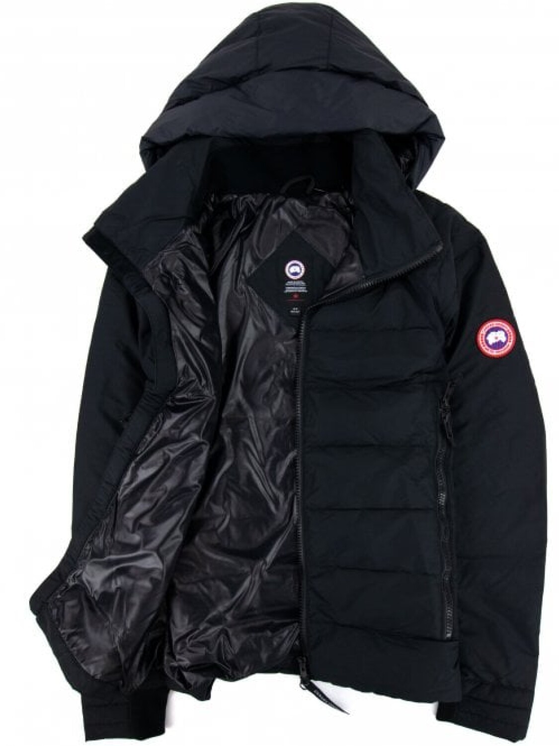 Canada Goose -Campera de nylon rellena de plumas, Updated hybridge Negro