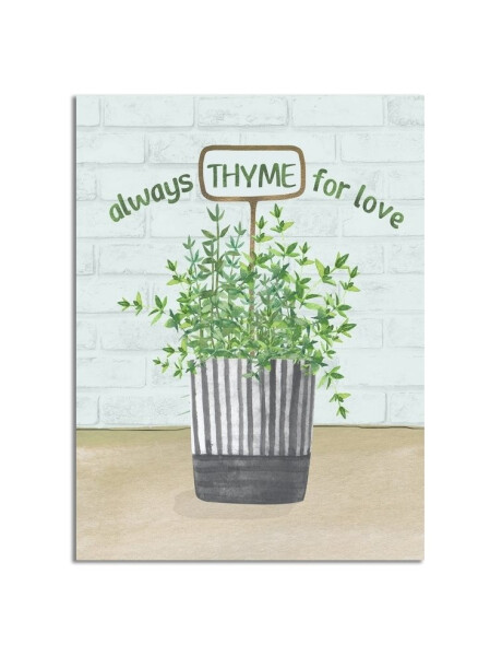 CUADRO CANVAS 30x40cm THYME CUADRO CANVAS 30x40cm THYME