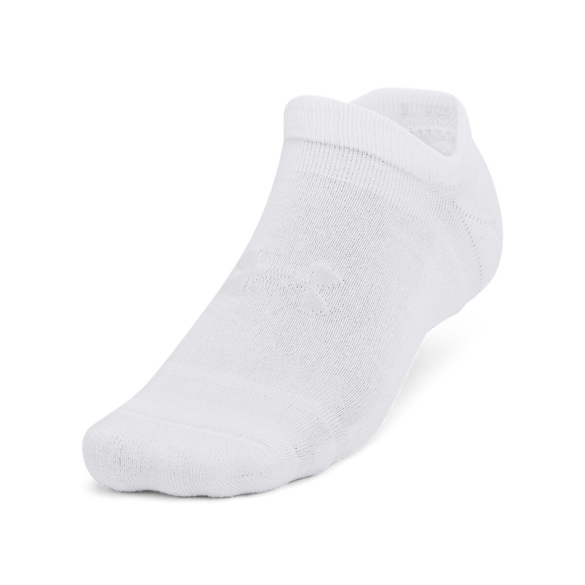 UA Essential Cushion 6pk NS-BLU - WHT-100 