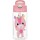 Botella con boquilla y sorbito silicona Unicornio