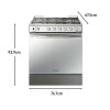 Cocina Samsung a Gas 5 Hornallas/ Plancha de Hierro Cocina Samsung a Gas 5 Hornallas/ Plancha de Hierro