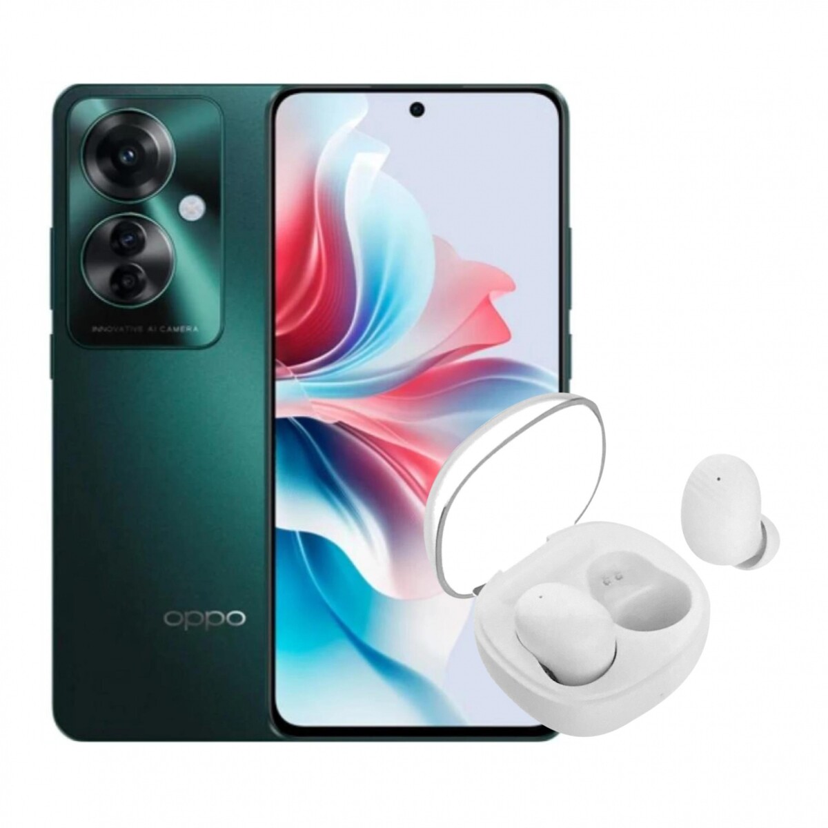 OPPO Reno 11F 5G 6.7' 256GB 8GB RAM Cámara 64Mpx - Verde Palmera 