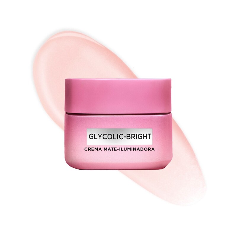 Crema Mate-iluminadora L'oreal Paris Glycolic Bright 50 Grs. Crema Mate-iluminadora L'oreal Paris Glycolic Bright 50 Grs.
