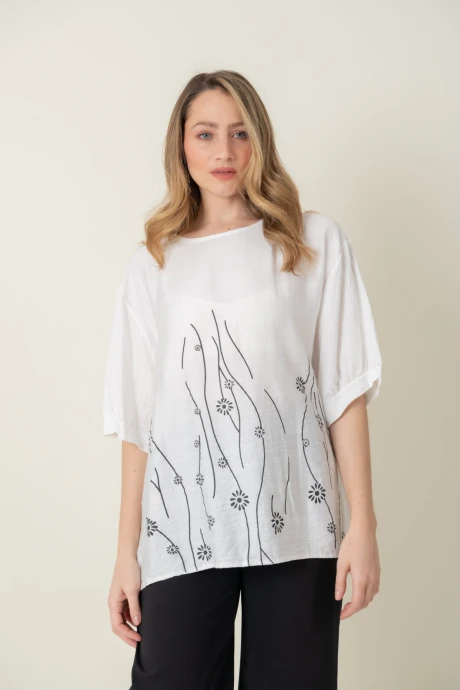BLUSA BANKSIA Blanco