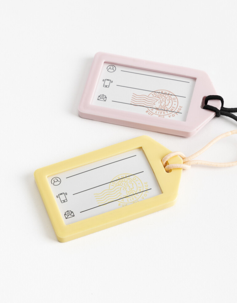 Tags Set De Identificadores De Valija - Combinacion Multicolor