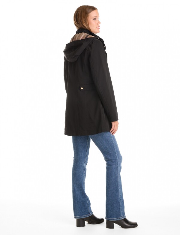 Gabardina Impermeable NEGRO