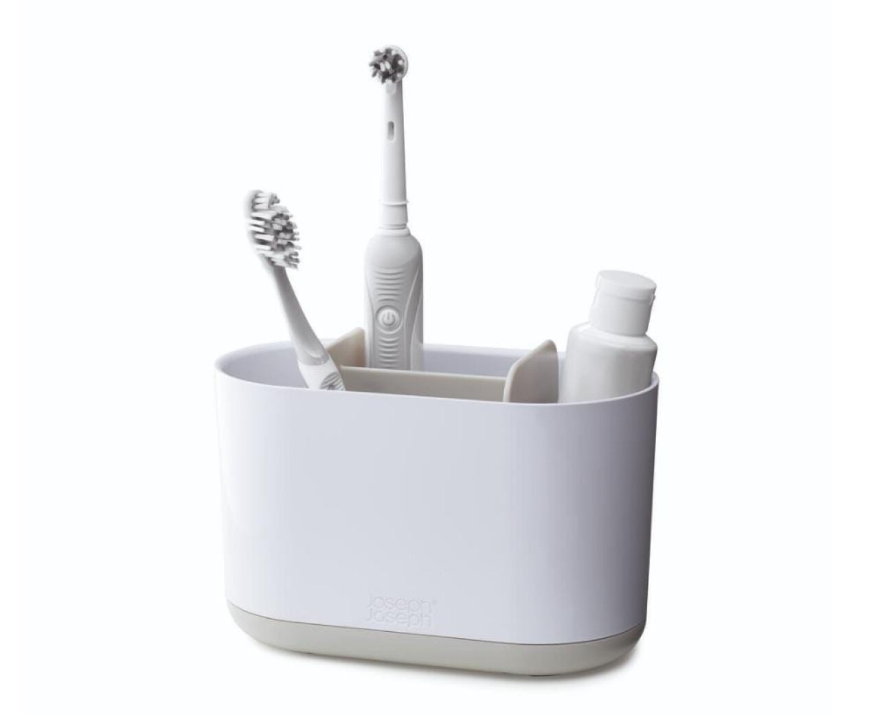 Portacepillos grande – color blanco Portacepillos grande – color blanco