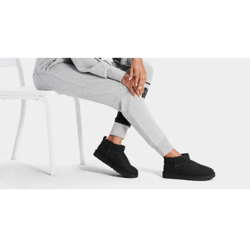 Botas UGG Classic Ultra Mini Negro Botas UGG Classic Ultra Mini Negro