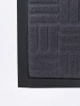 ALFOMBRA FELPUDO PARA PUERTA GRIS