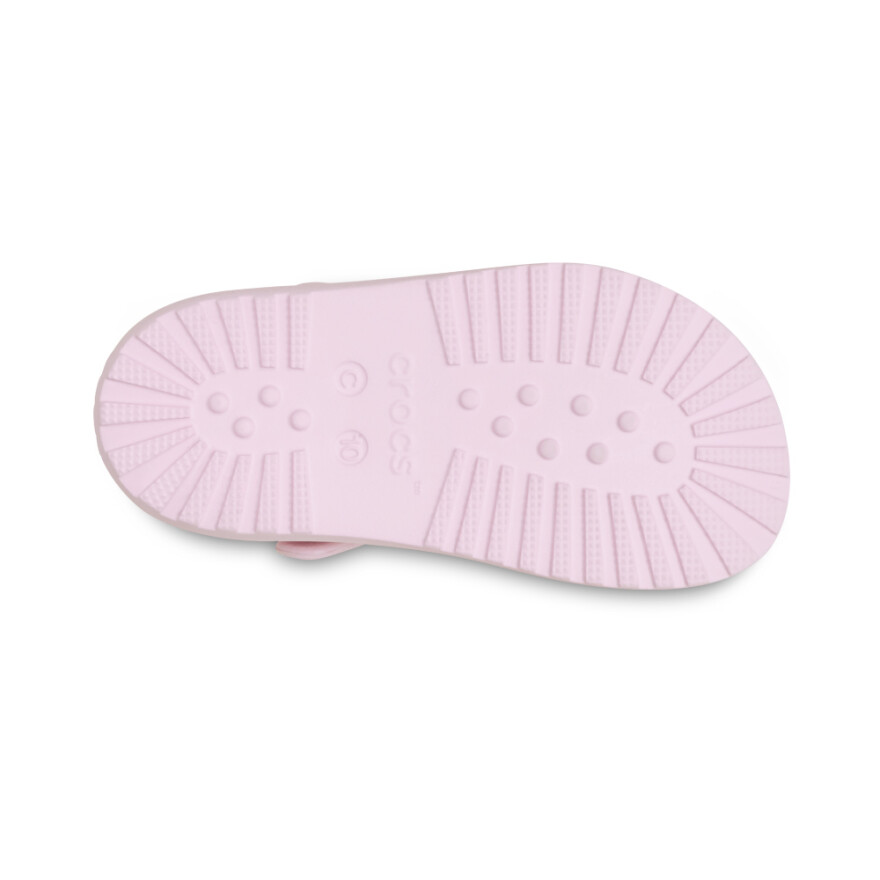 Sandalias Crocs Classic Fisherman T - Niños 1 a 5 años Pink Milk