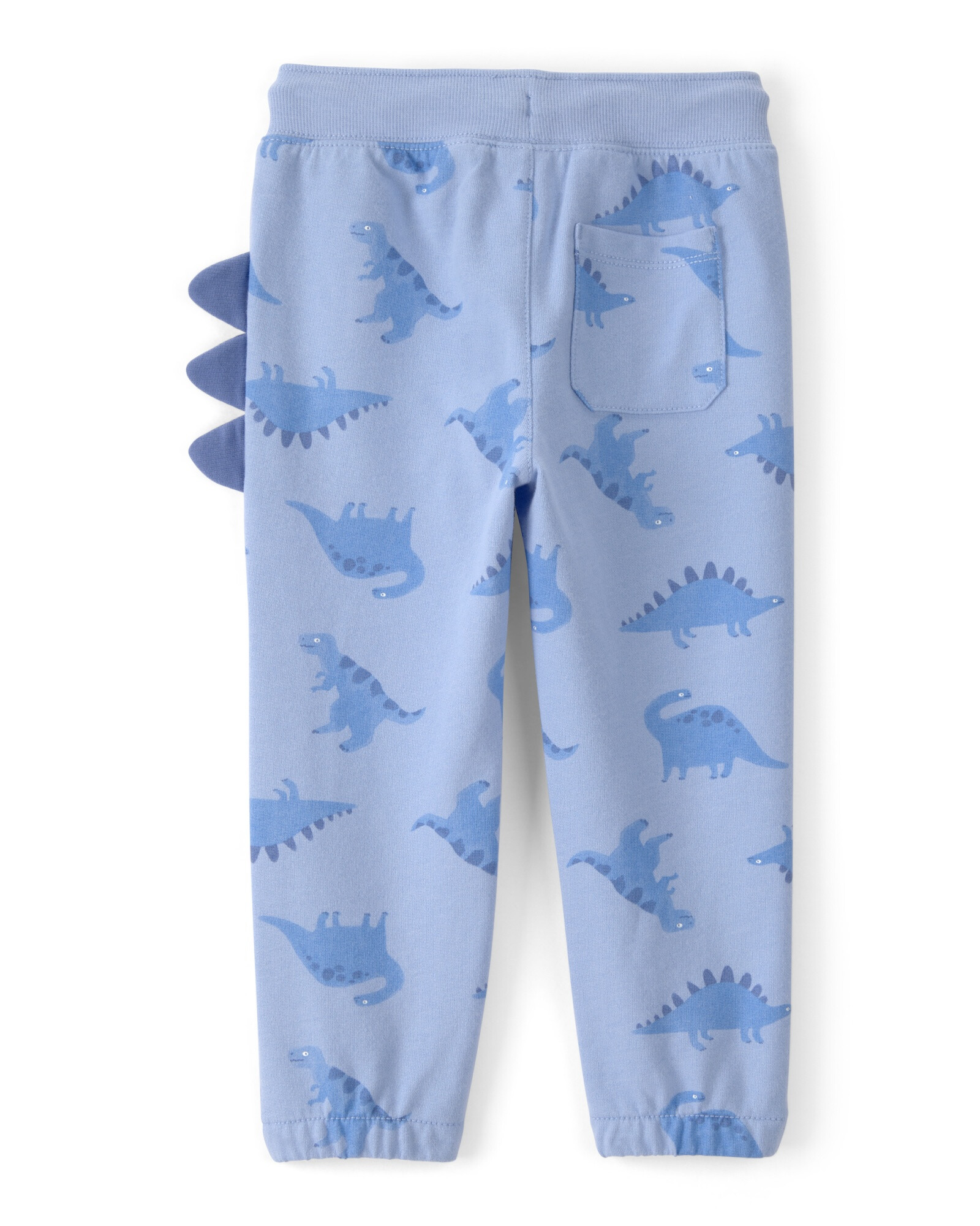 Pantalón deportivo de algodón, azul, diseño dinos Sin color