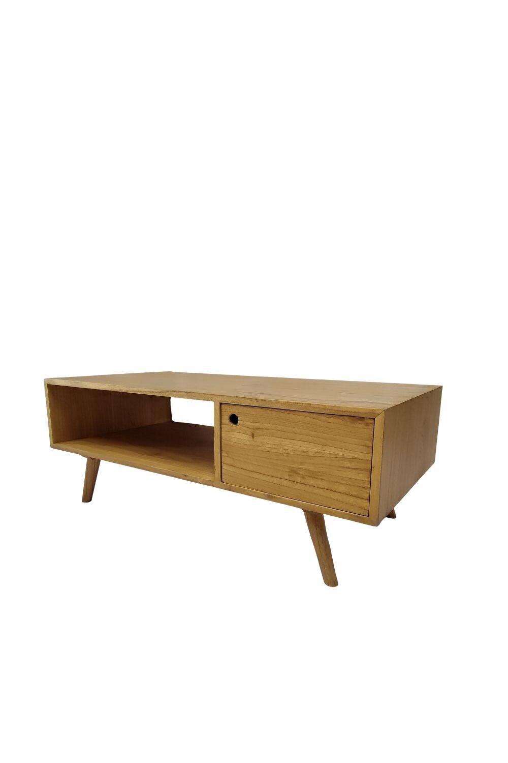 Mesa Living Como Con Cajón Color Unico