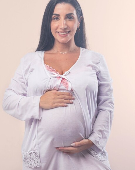 Bata Corta Natalia Blanco