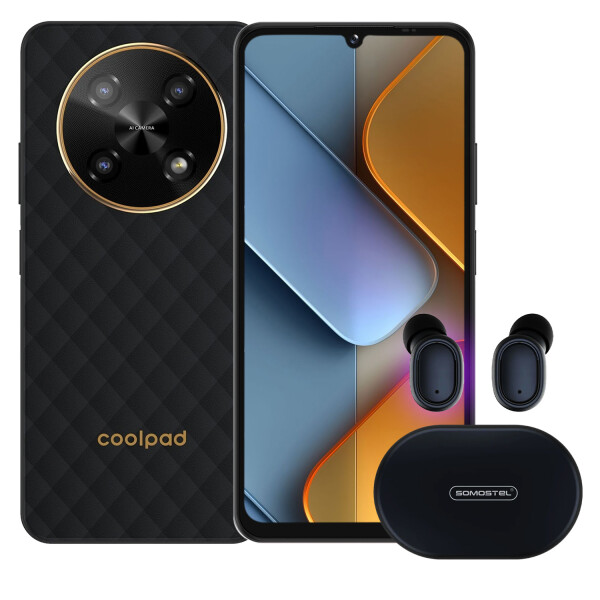 Celular Coolpad C16 12gb (4+8)gb Ram 256gb 4g + Regalo PK COOLPAD C16 12/256 NEGRO + REGALO