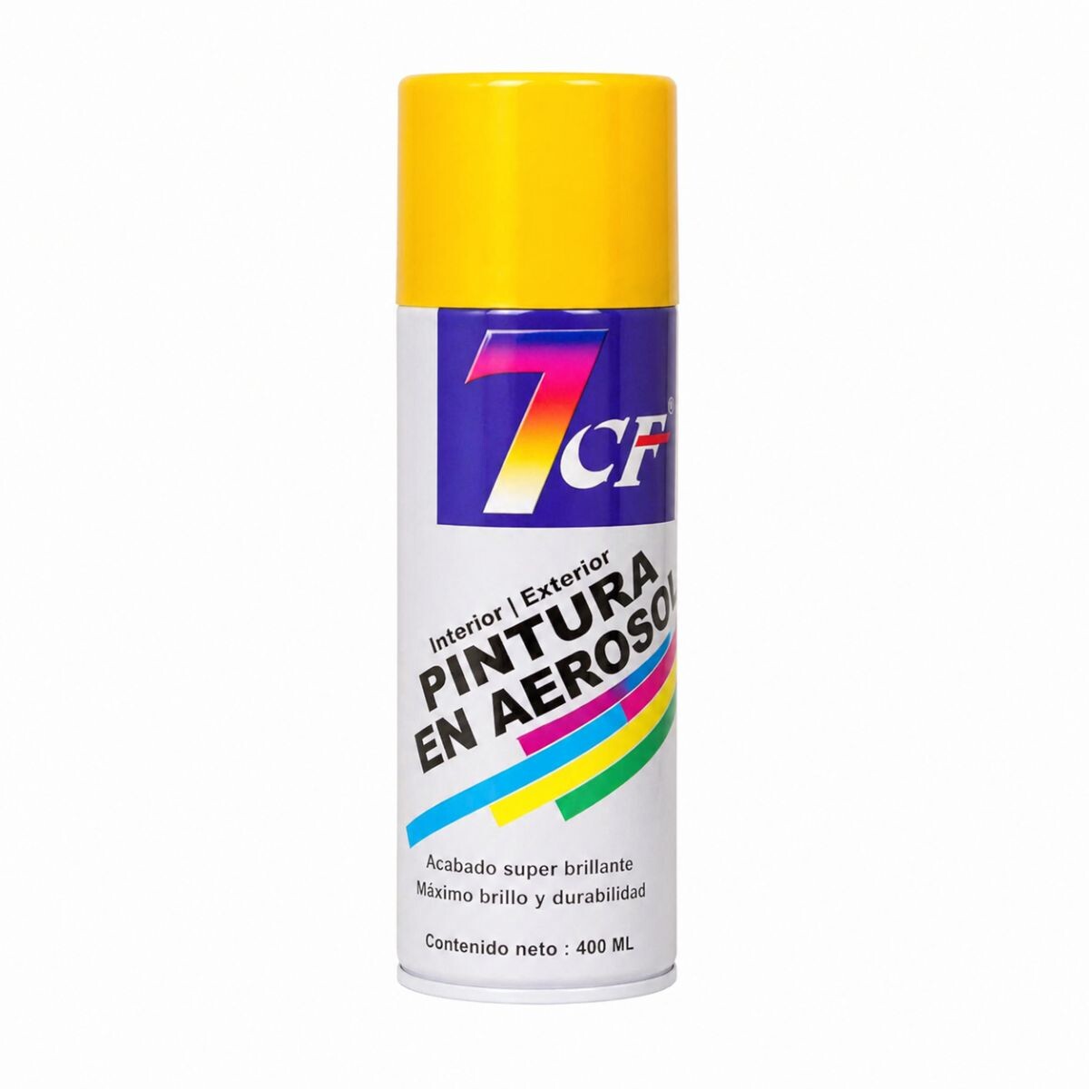 ESMALTE AEROSOL BRILLANTE 7CF 400ml. Amarillo Art Yellow 41