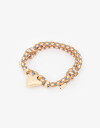 Pulseras Flexibles Cordón Pulsera De Cordón Con Corazón - Combinacion Multicolor