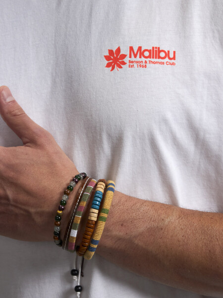 T-SHIRT MALIBU BLANCO