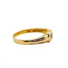 Anillo Solitario-Oro Bajo-Piedra Zafiro-AN8127 conpiedra