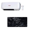 Combo Hogar Convector Eléctrico Cuori + Alfombra Shaggy 2x2.5 Combo Hogar Convector Eléctrico Cuori + Alfombra Shaggy 2x2.5