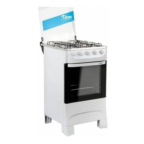 Cocina Tem Mastercook 4h Horno Supergas Tapa De Vidrio Color Blanco Cocina Tem Mastercook 4h Horno Supergas Tapa De Vidrio Color Blanco