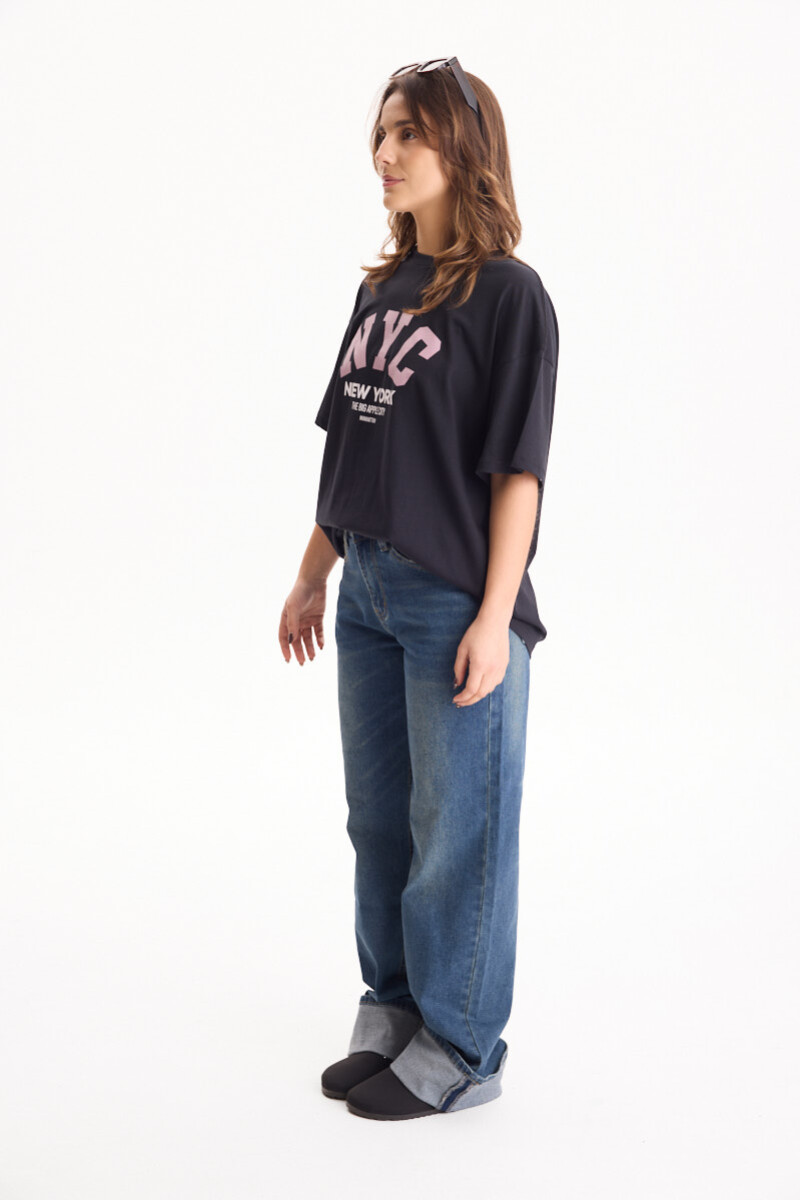 Jean Raw Azul