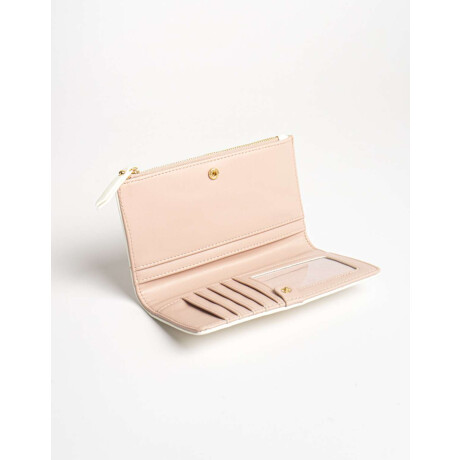 Billetera Fichero Special Price Blanco Crudo