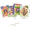 Set x4 láminas para raspar en 2 colores Set x4 láminas para raspar en 2 colores