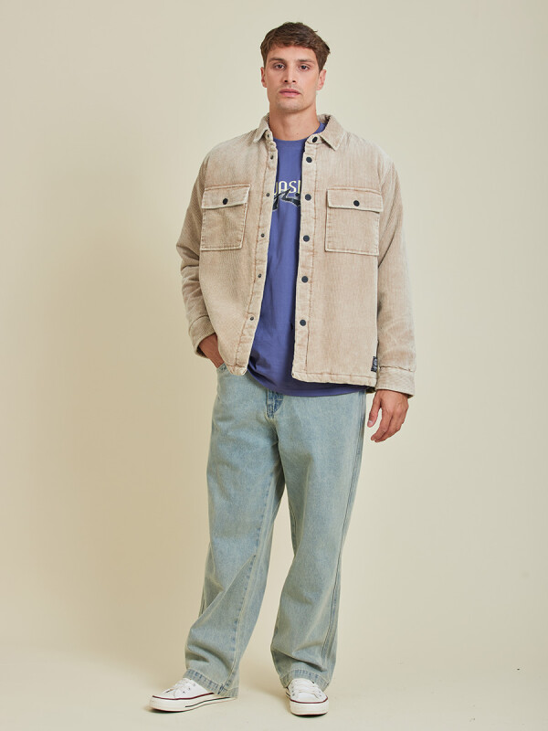 SOBRECAMISA FITZ RUSTY Camel