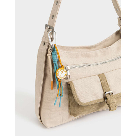 Carteras Grandes Blanco Crudo
