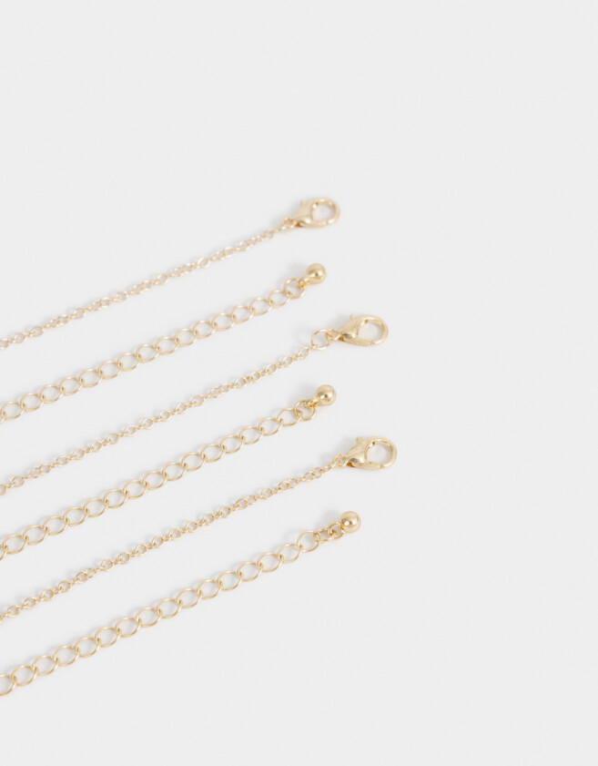 Collares para compartir Con corazón Set De Collares Para Compartir - Dorado