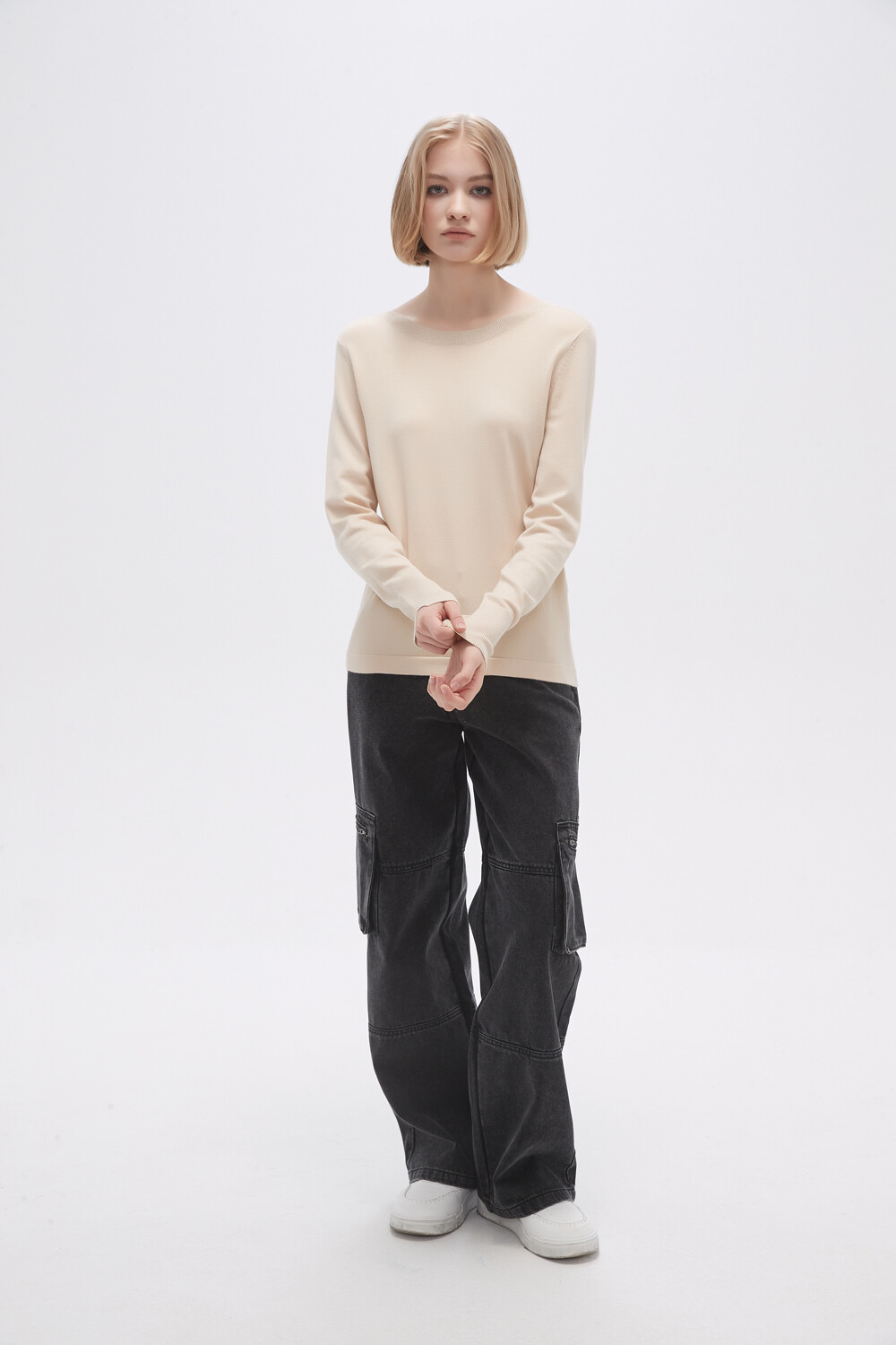 Sweater Mace Beige Claro
