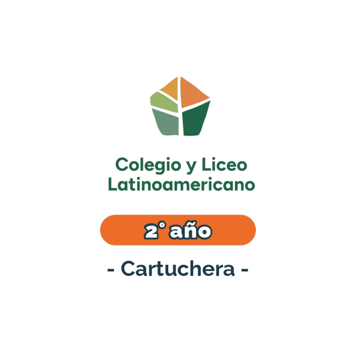 Lista de materiales - Primaria 2° año cartuchera Latinoamericano 