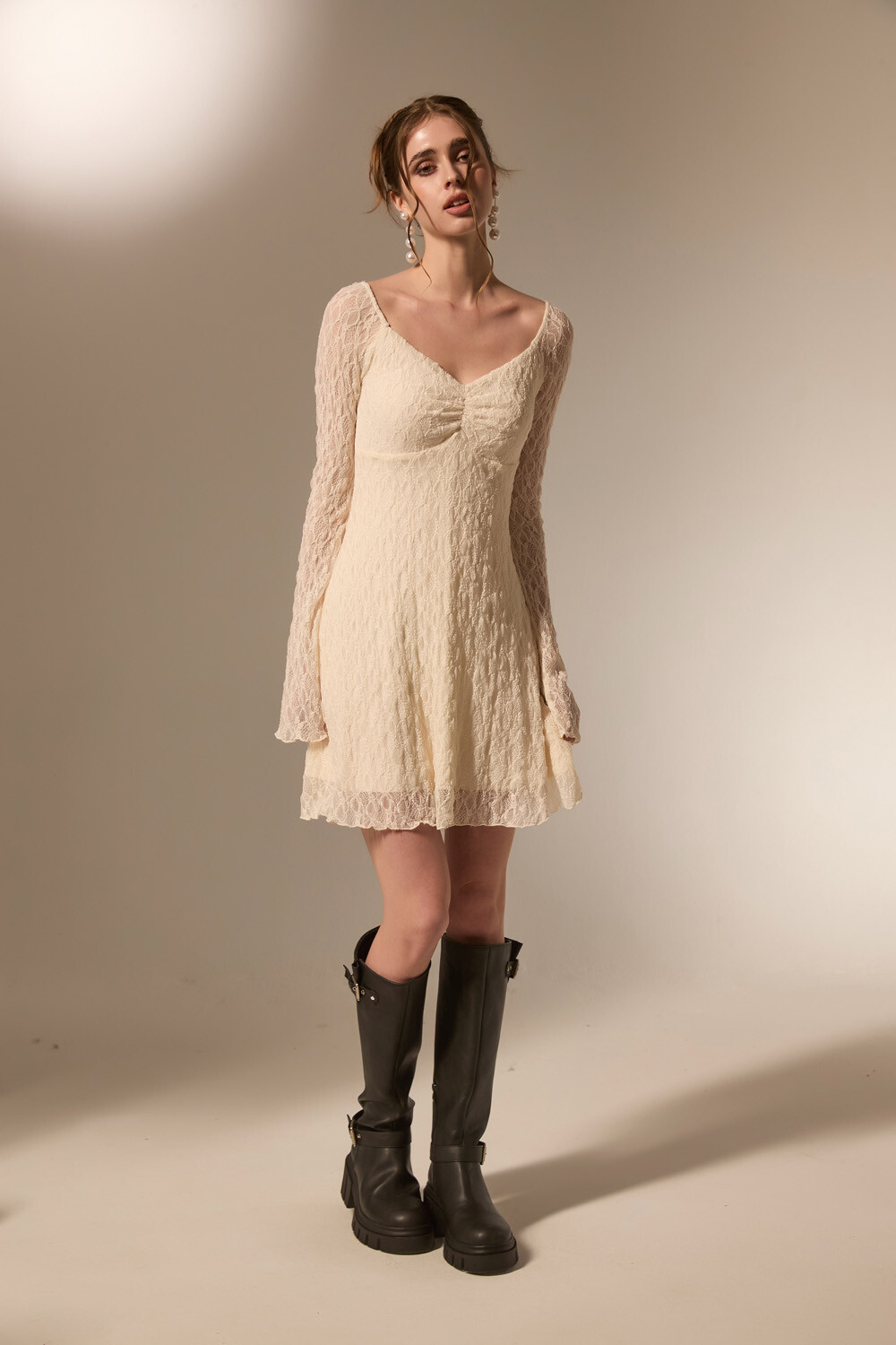 Vestido Wyros Marfil / Off White