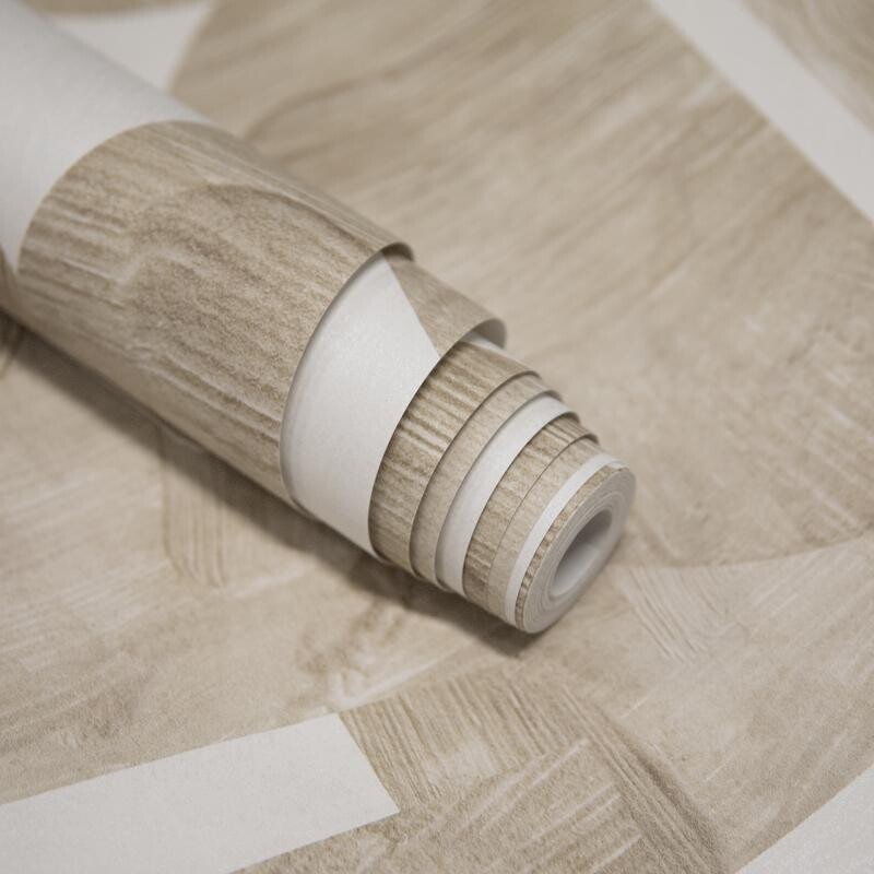 Empapelado Geometric Beige