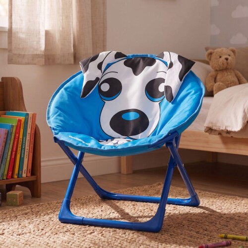 Silla Honguito Infantil Plegable de Metal Perro
