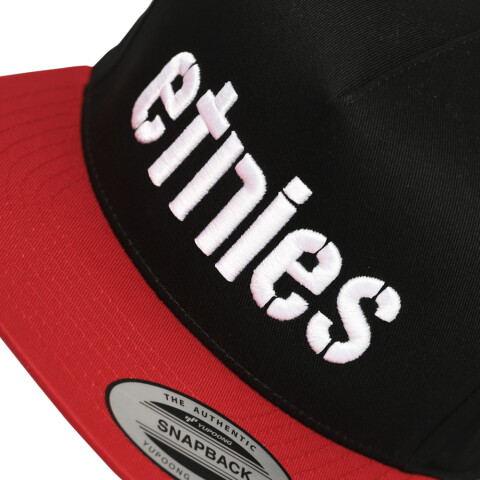 GORRO etnies CORP SNAPBACK Black/red