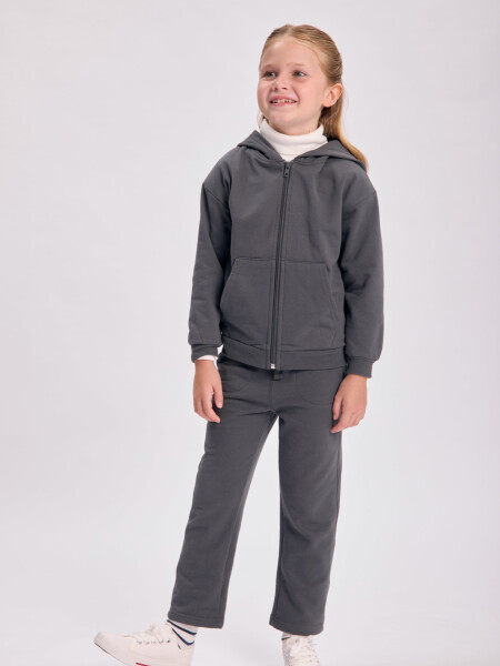 Campera deportiva básica Gris