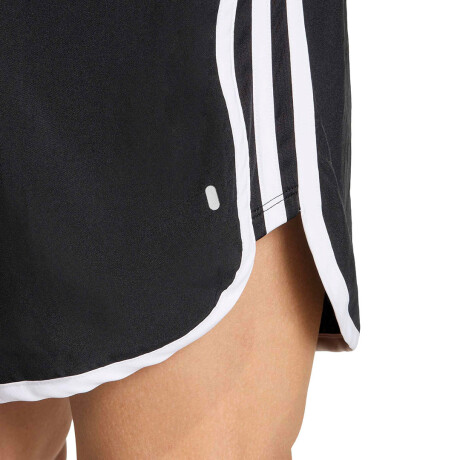 Short de Hombre Adidas Run Ess M20 M Negro - Blanco