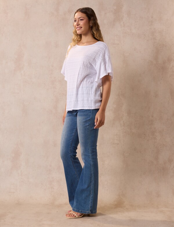 Blusa Algodón BLANCO