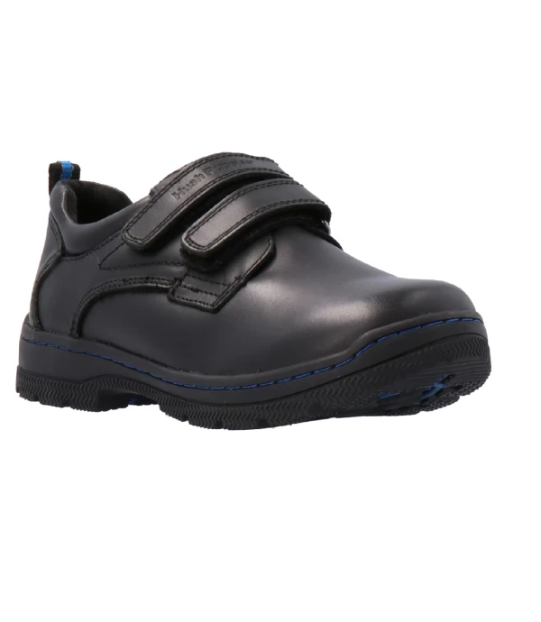 Colegio New 1 Work Velcro Negro