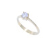 Anillo solitario oro 18k y brillante engarce 4 puntas. Anillo solitario oro 18k y brillante engarce 4 puntas.