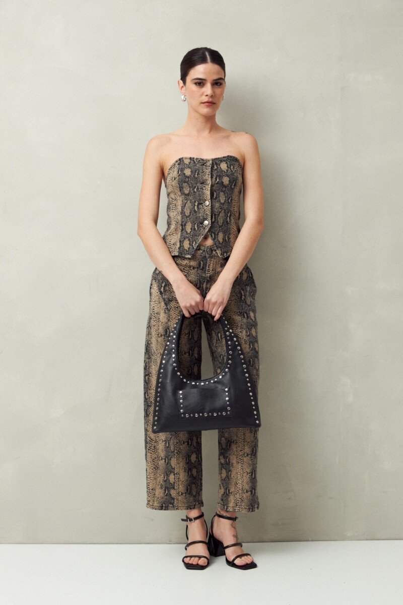 TOP HILLARY Animal Print