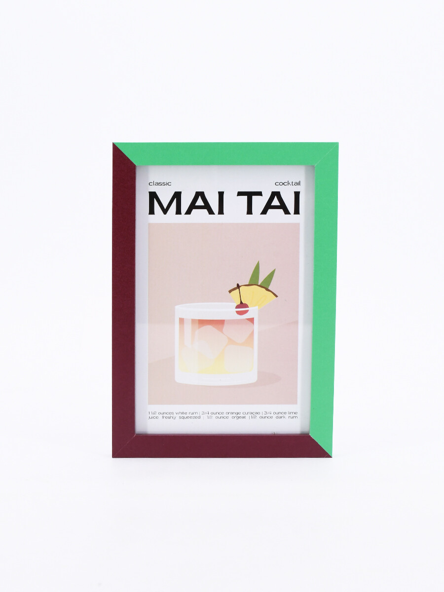 CUADRO MAI TAI - ESTAMPADO 1 