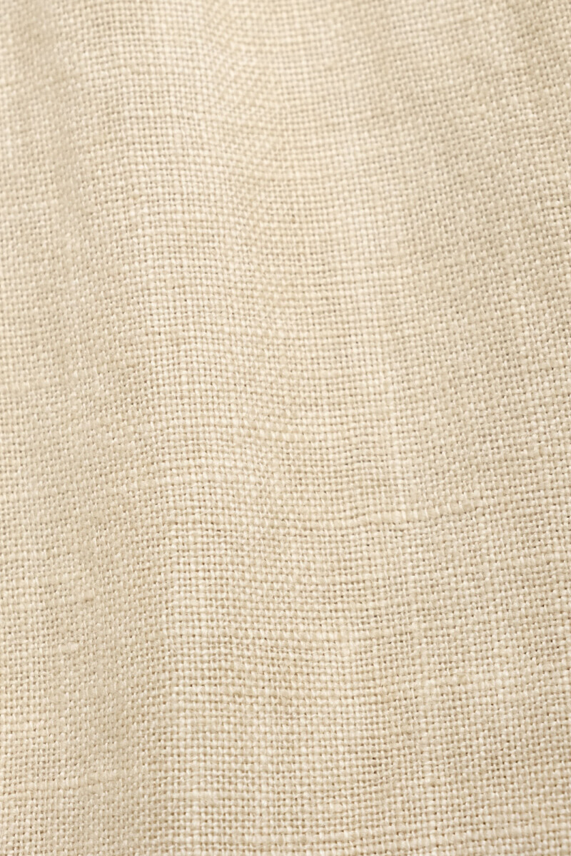 PREMIUM LINEN SHORTS Almond