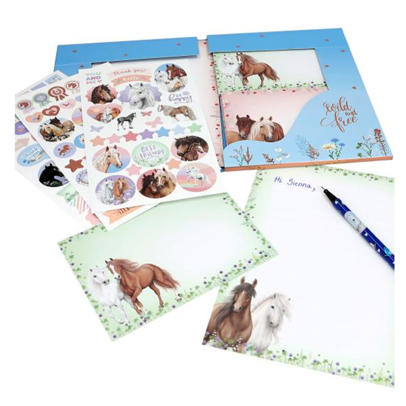 Set de cartas y carpeta Caballos Mis Melody Top Model Set de cartas y carpeta Caballos Mis Melody Top Model