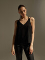 Musculosa Azura Negro