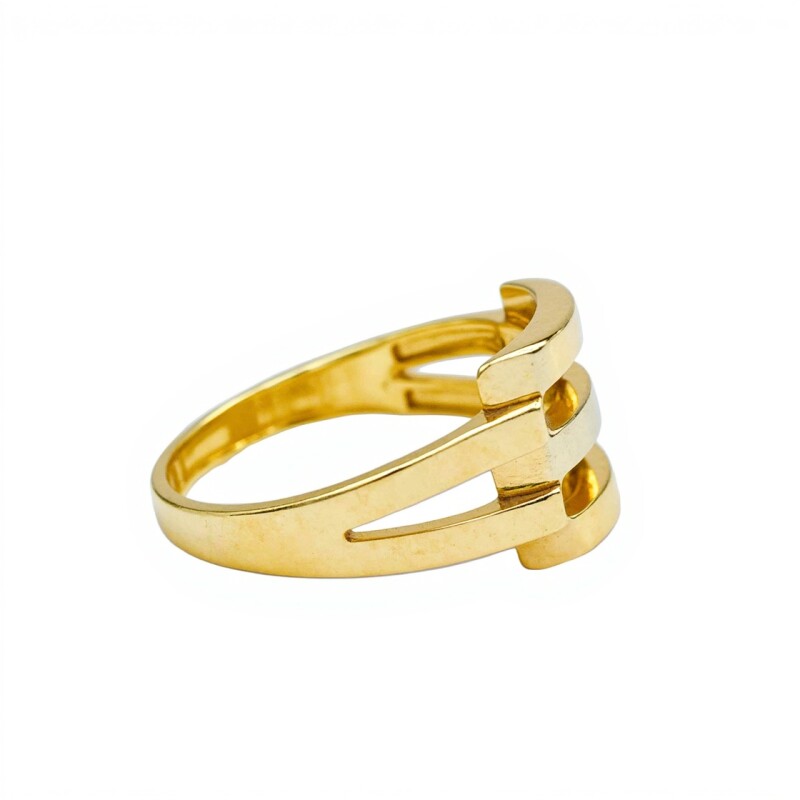 Anillo Barra -Oro bajo-Sin piedra-AN8233 sinpiedra
