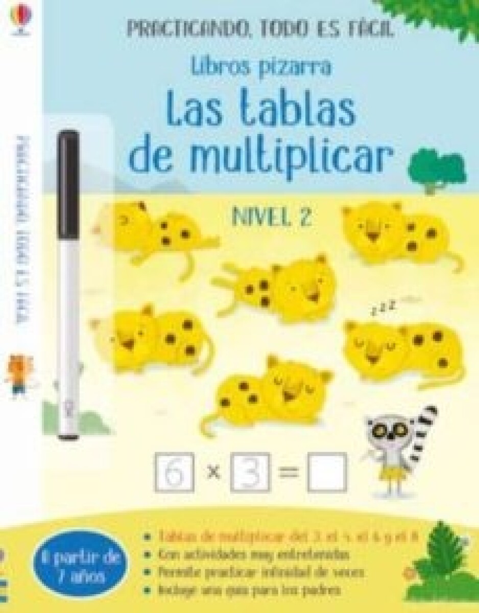Las Tablas De Multiplicar- Nivel 2 
