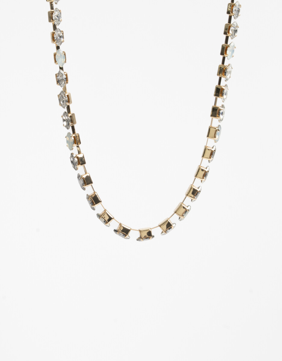 Collar Corto Strass Crystal 