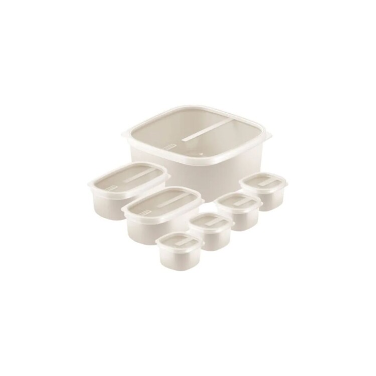 JUEGO DE 7 VIANDAS POTES CON TAPA TRAMONTINA JUEGO DE 7 VIANDAS POTES CON TAPA TRAMONTINA